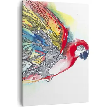 Obraz Obraz na plátně do obýváku, ložnice 50x70 cm - foto obraz ptáka na zeď, plátno