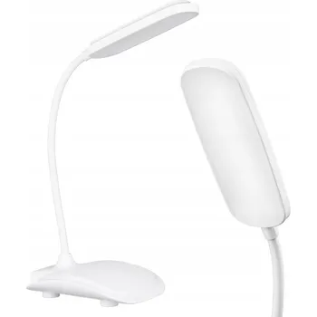 Lampička LED STOLNÍ LAMPA FLEXIBILNÍ NA PSACÍ STŮL PRO PRÁCI, ČTENÍ A UČENÍ