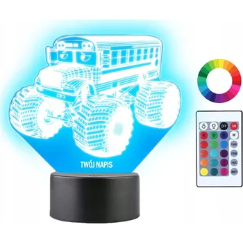 Lampička Plexido vícebarevná Noční lampa