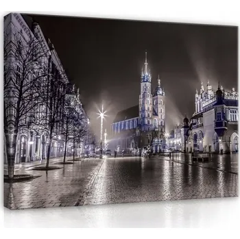 Obraz Obraz do obýváku MODERNÍ MĚSTO V NOCI VELKÝ 100x70