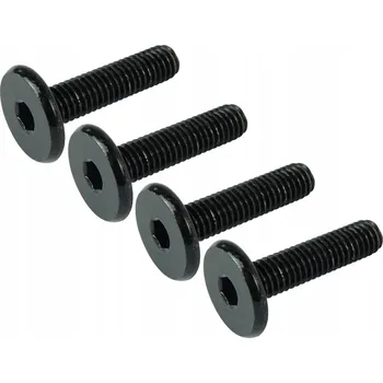 Šroub 100x šroub s válcovou hlavou imbus M6x25 ČERNÝ