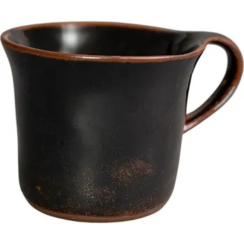 Hrnek TENMOKKU 150 ml, černá, keramika, MIJ - doprava zdarma od 2999 Kč