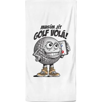 Osuška 140 x 70 cm - Golf volá