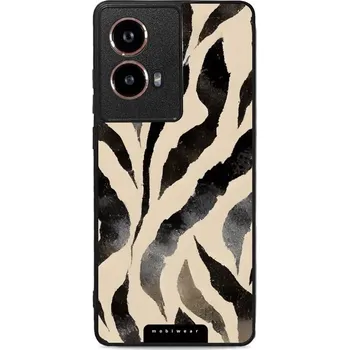 Pouzdro na mobilní telefon Lesklý kryt Mobiwear Glossy - Motorola Moto G85 5G - GA53G Zebří (Prémiové lesklé pouzdro, obal, kryt Mobiwear Glossy na mobil Motorola Moto G85 5G - GA53G Zebří, materiál Plast + TPU silikon - krytí po všech stranách, neošoupatelný potisk, tenké proveden
