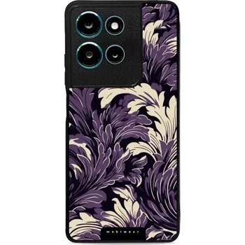 Pouzdro na mobilní telefon Lesklý kryt Mobiwear Glossy - Motorola Moto G75 5G - GA46G Fialové rostliny (Prémiové lesklé pouzdro, obal, kryt Mobiwear Glossy na mobil Motorola Moto G75 5G - GA46G Fialové rostliny, materiál Plast + TPU silikon - krytí po všech stranách, neošoupatelný)