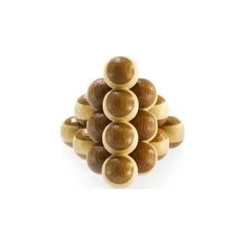 Hlavolam Eureka Hlavolam dřevěný - Cannon Balls (Eureka, 4cm)