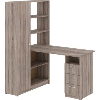 Psací stůl Max-i Psací stůl MARKKU s regálem Zvolte barvu:: dub truffle