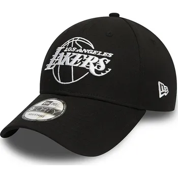 Kšiltovka kšiltovka New Era 9FO Essential Outline NBA Los Angeles Lakers - Black one size