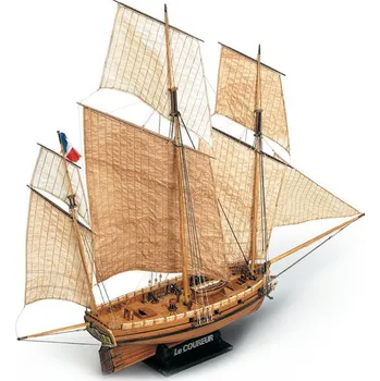 RC model letadla MAMOLI Le Coureur 1776 1:54 kit