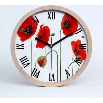 Hodiny Nástěnné hodiny Tulup černé 30 cm