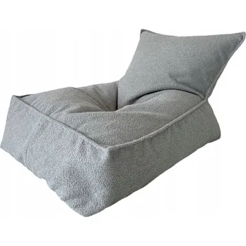 Taburet Taburet vak pro děti BOUCLE - ŠEDÁ