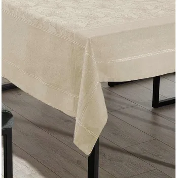 ubrus Béžový běhoun na stůl 150 x 48 cm