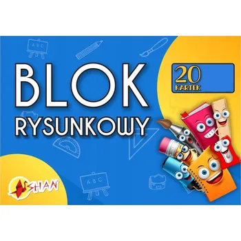 Blok Blok na kreslení A4 Shan
