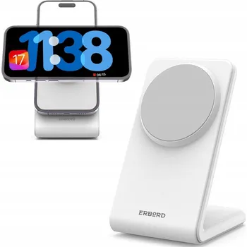 Indukční nabíječka Erbord 5902493078281 bílá