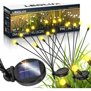 Venkovní osvětlení Solární Lampa LED lampa do zahrady Strom Pampeliška Ohňostroj Zapichovací