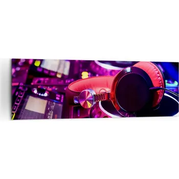 Obraz Velký obraz do obýváku 160x50 hudba moderní fototisk na plátně obrazy