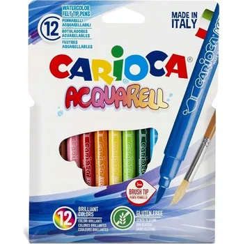 Akvarelové Fixy ACQUARELL 12 barev Carioca