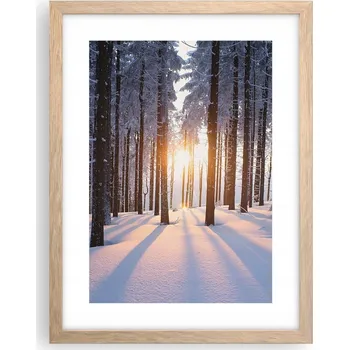 Obraz Obraz plakát v rámu světlý dub do obýváku 30x40 krajina plakáty na zeď