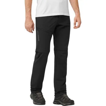 Pánské kalhoty Salomon Wayfarer Zip Off Pants M LC2019700 - deep black 52
