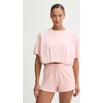 Pánské tričko Bavlněné tričko Pinko 104257.A2C0 růžová 03X, vel. L