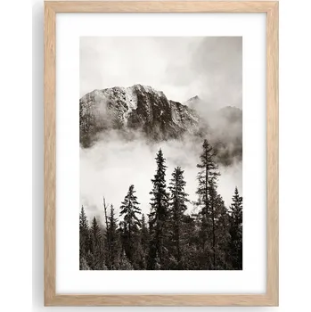 Obraz Obraz plakát v rámu světlý dub do obýváku 30x40 krajina plakáty na zeď