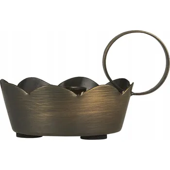 Svícen Kovový svícen ve zlaté barvě IB LAURSEN