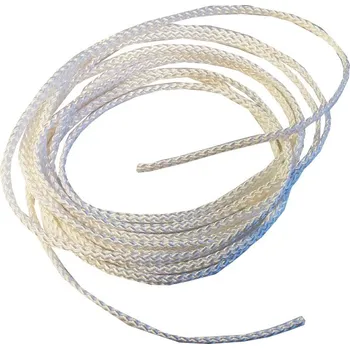 Klima šňůra pletená polyamid pr. 3mm 3m bílá