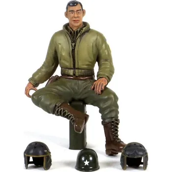 RC model tanku TORRO ELITE 1/16 sedící figurka poručíka G.Clarka, ručně malovaný