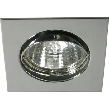 Bodové svítidlo Očka čtvercová Kanlux stříbrná