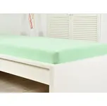 Jersey prostěradlo ALVORA 180x200 cm světle zelené
