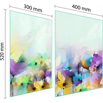 Obraz Krájecí deska TMK ArtDeko sklo 2 ks