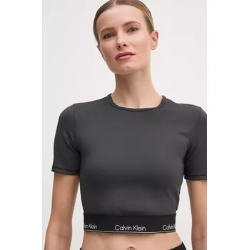 Pánská móda Tréninkové tričko Calvin Klein Performance LVGWS5K144 černá 99X, vel. XS