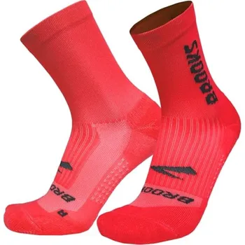 Pánské ponožky Běžecké ponožky Brooks Ghost Crew růžová 38-41