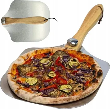 Plech na pizzu Brunbeste 30,5 x 60 cm, průměr 30,5 cm