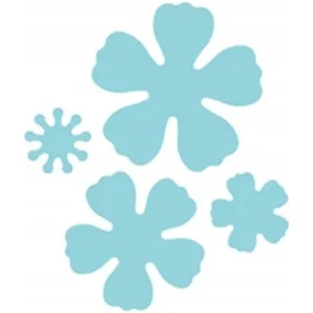 Děrovačka Ozdobná děrovačka 4F modrá