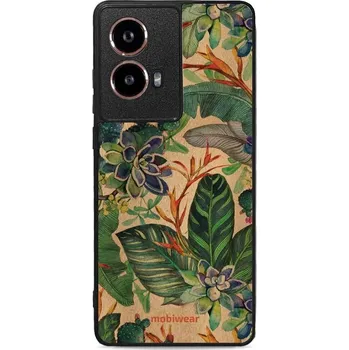 Pouzdro na mobilní telefon Lesklý kryt Mobiwear Glossy - Motorola Moto G85 5G - G036G - Sukulenty (Prémiové lesklé pouzdro, obal, kryt Mobiwear Glossy na mobil Motorola Moto G85 5G - G036G - Sukulenty, materiál Plast + TPU silikon - krytí po všech stranách, neošoupatelný potisk,)