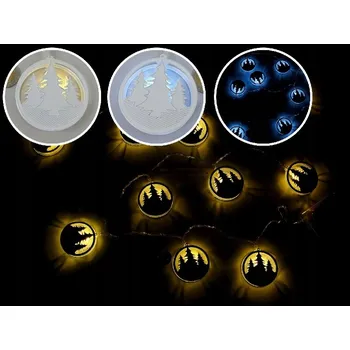 Vánoční dekorace Vánoční osvětlení na stromeček One Dollar do interiéru, 1,5 m, 10 světýlek