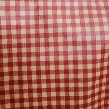 Obraz Červený balicí papír s mřížkou 57cm x 2m 2m435