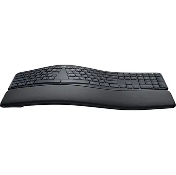 Tablet Logitech bezdrátová podsvícená ERGO klávesnice K860 (Qwertz DE) - černá