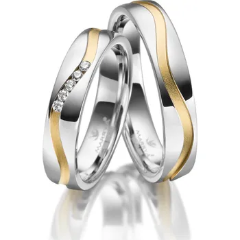 Prsten Marrya Stříbrné snubní prsteny SI-27