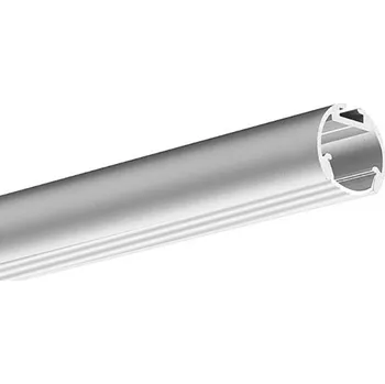 LED lišta LED hliníkový profil KLUŚ OLEK stříbrná anoda 1m