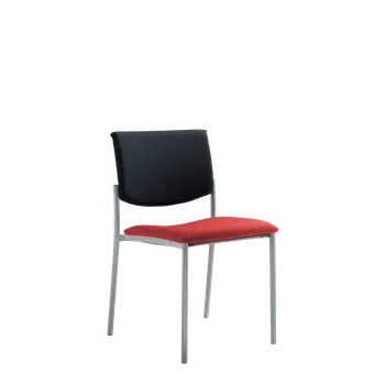 Jednací židle Konferenční židle SEANCE 090-N2 (kostra šedá RAL 9006, stohovatelná)