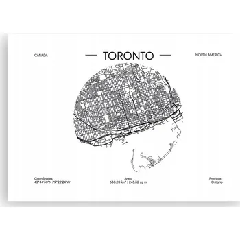 Obraz Plakát na zeď bez rámu 100x70 mapa foto-obraz plakáty do obývacího pokoje ložnice