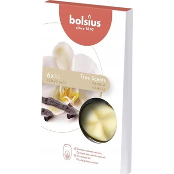 Svíčka Vonné voskové vločky do aromalampy Bolsius True Scents Vanilla VANILKA 6 ks