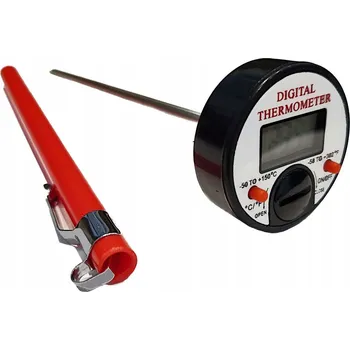 Domácí teploměr Digitální teploměr s bodcem pro klimatizaci -50 +150 °C