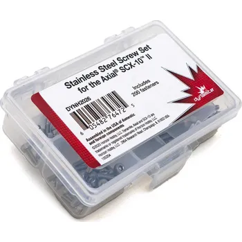 RC náhradní díl Sada šroubů nerez: Axial SCX10II