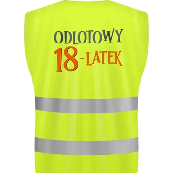 Reflexní vesta "SKVĚLÝ ČTYŘICÁTNÍK"