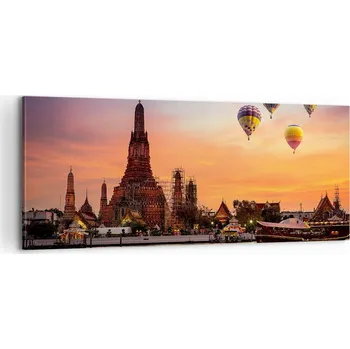 Obraz Foto obraz na plátně canvas 100x40 Bangkok do obýváku, ložnice na zeď velký