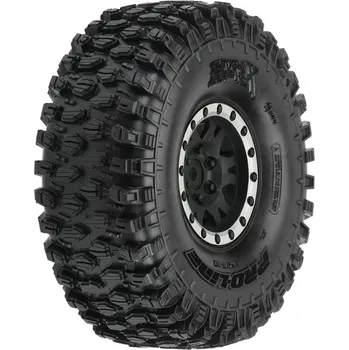 RC náhradní díl Pro-Line kolo 1.9", pneu Hyrax G8, disk Impulse H12 černo-stříbrný (2)