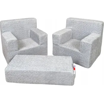 Křeslo Dětské křeslo Fortisline David šedé